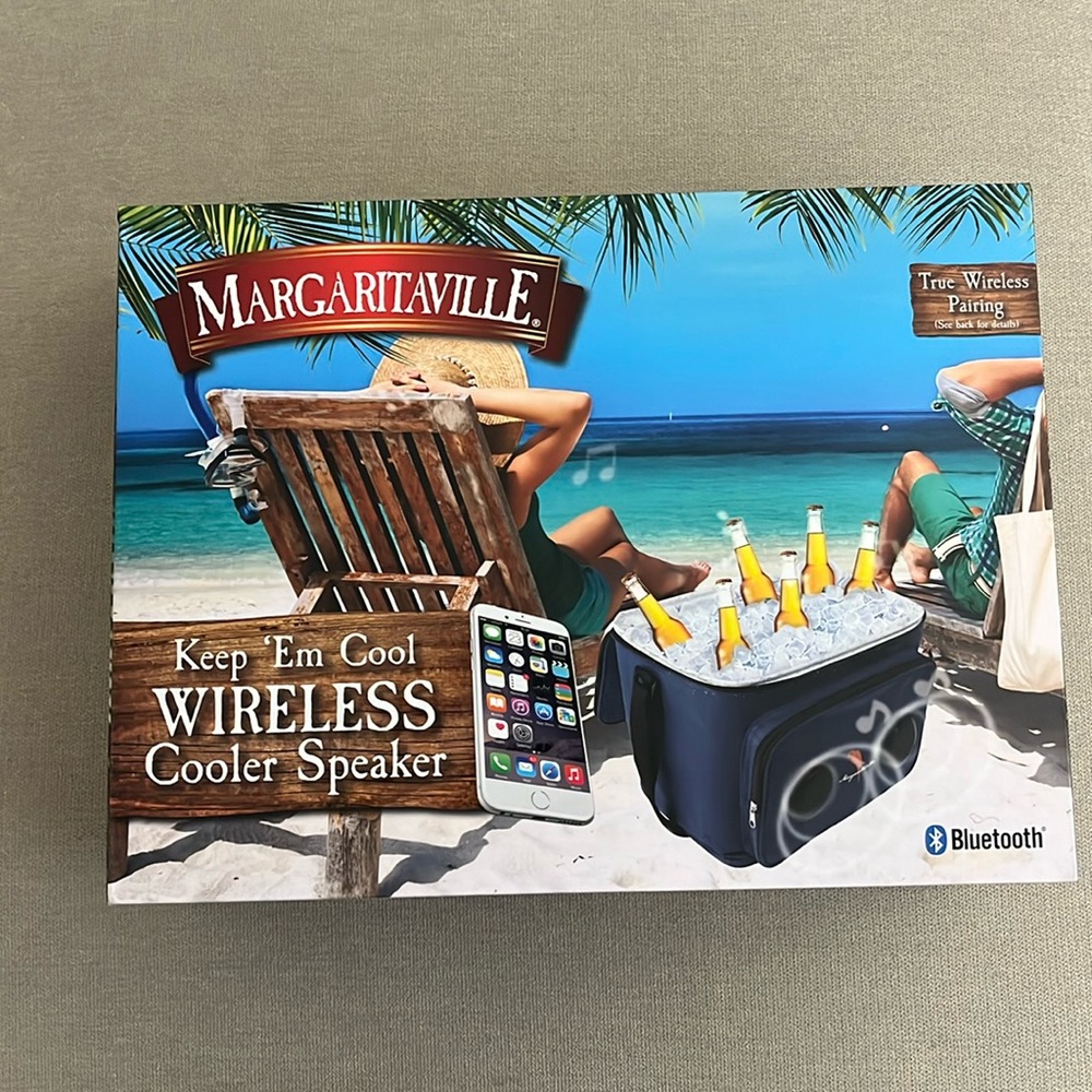 Margaritaville Wireless Cooler Speaker